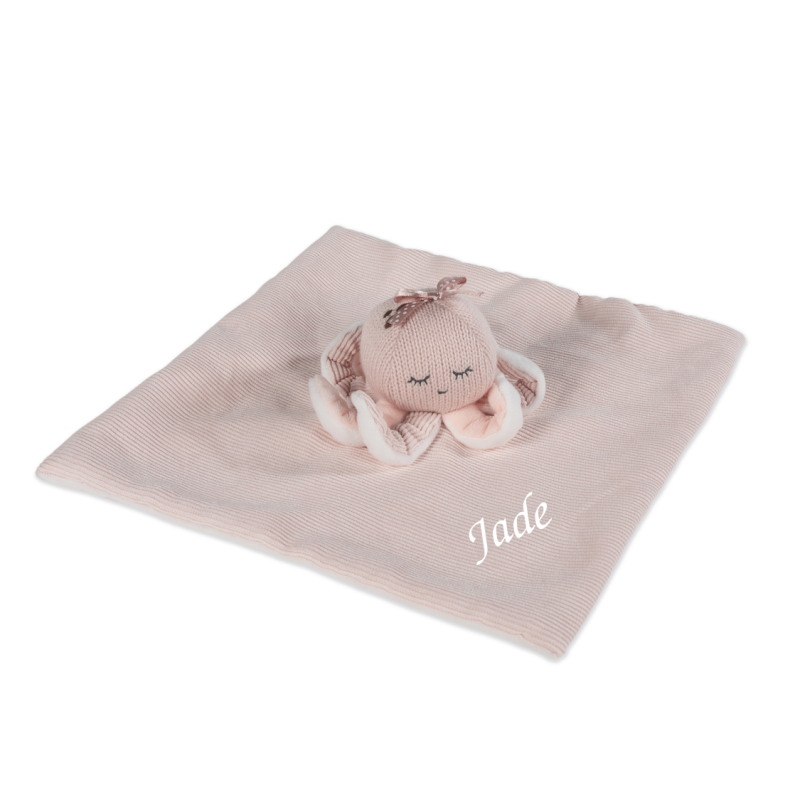 Walking mum - lola pieuvre plat rose blanc 25 cm 